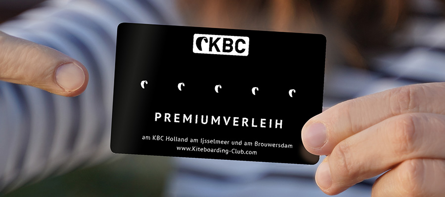 [Translate to english:] 5er Karte Verleih für die Kiteboarding Clubs in Holland