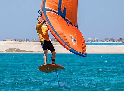 Learn to Wingfoil at the KBC Ras Soma Watersports Centre at the Steigenberger