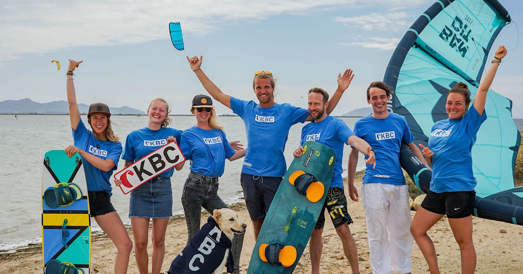 KBC Jobs für Kitesurfer und Wingfoiler an der internationalen KBC