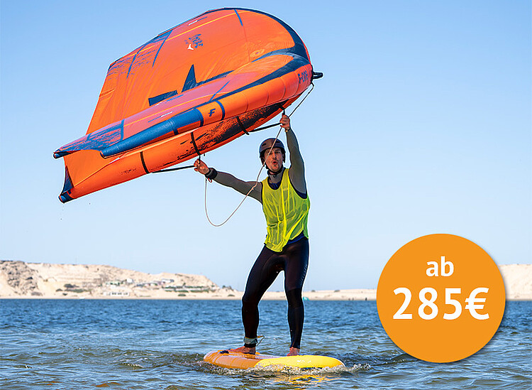 Bono curso wingfoil principiantes bono wingfoil deportes acuáticos