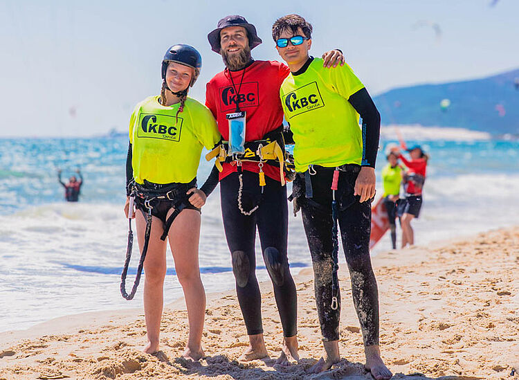 Kitesurf Supervisionado KBC Tarifa Kitesurf Center Espanha Esportes Aquáticos