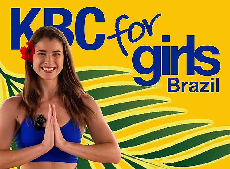 Beach yoga and kiteboarding event at Kiteboarding Club KBC Parajuru in Ceará, Brazil