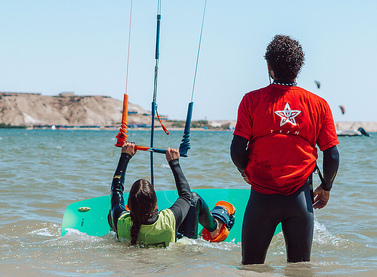 Corso Kite Laguna Dakhla - KBC New Spirit Scuola Kitesurf Marocco