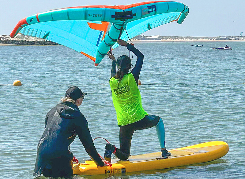 Wingfoil Camp Kiteboarding Club Brouwersdam - Beginner Advanced Netherlands