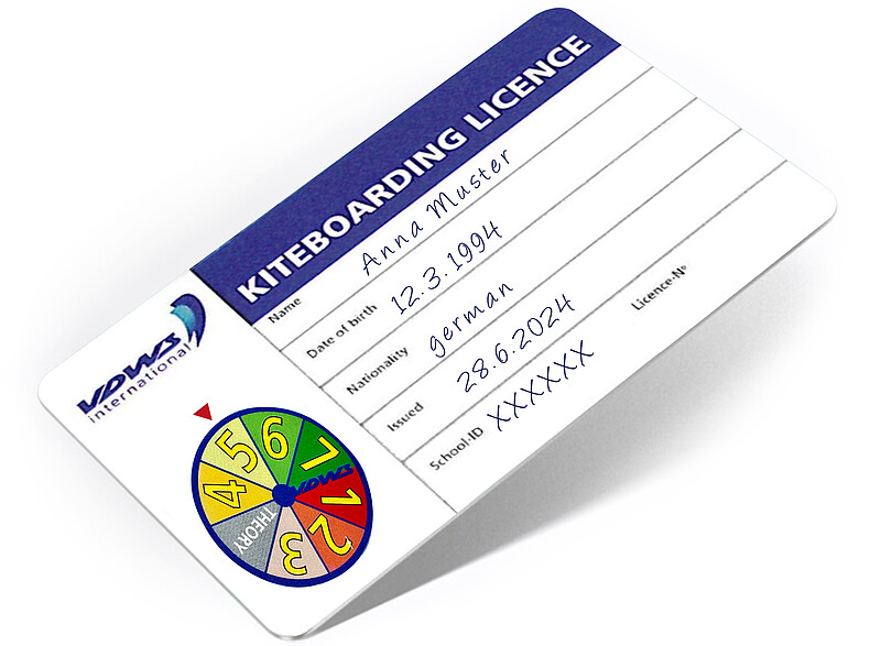 Licenza Kitesurf VDWS Formazione Sport acquatici