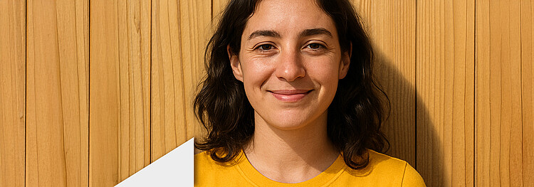 Sofia sonríe con camisa amarilla - testimonio voucher kitesurf para club kiteboarding deportes acuáticos