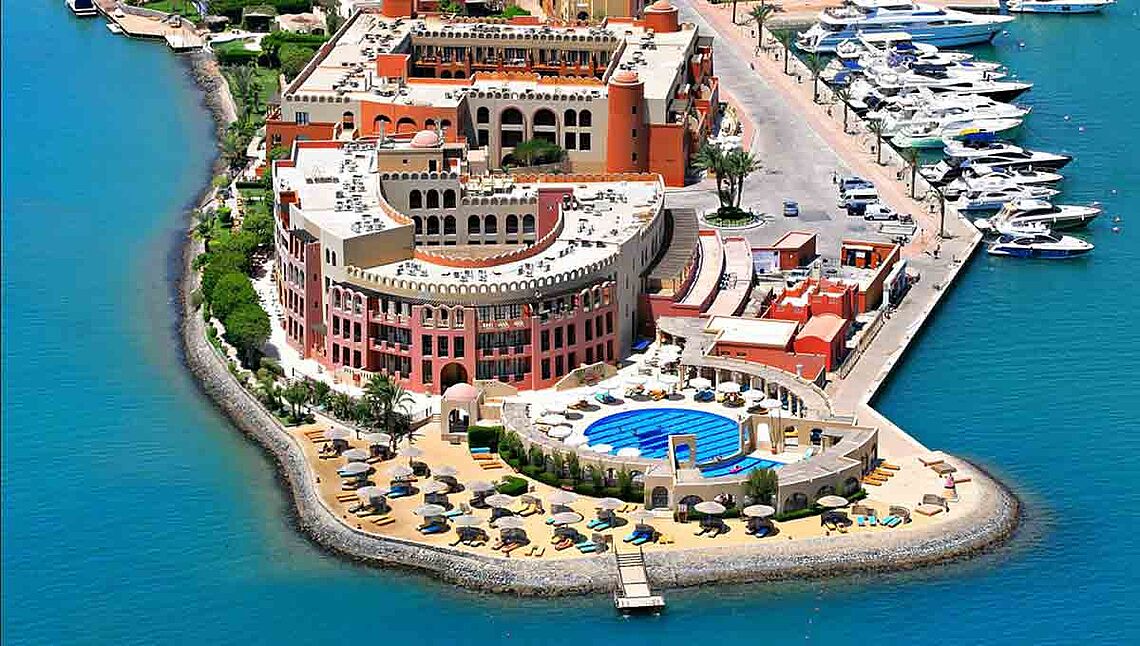 Hotel Ocean View El Gouna Red Sea - Kiteboarding Club Egypt Accommodation