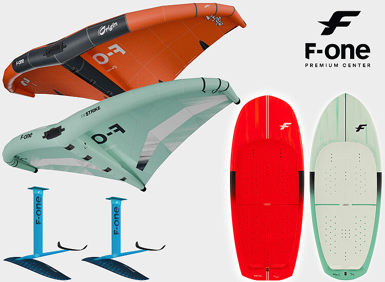 Noleggio Attrezzature Wingfoil F-ONE Materiale Sport Acquatici