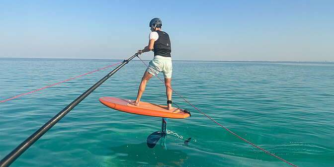 Simulatore Foil KBC El Gouna Mar Rosso Egitto Sport acquatici