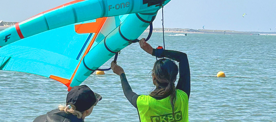 Wingfoiling with F-ONE Material - KBC Brouwersdam Netherlands Watersports
