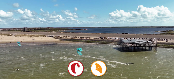 Scuola KBC Brouwersdam - Kitesurf Wingfoil Paesi Bassi