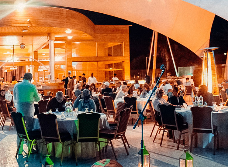 Restaurants an der Lagune von Dakhla