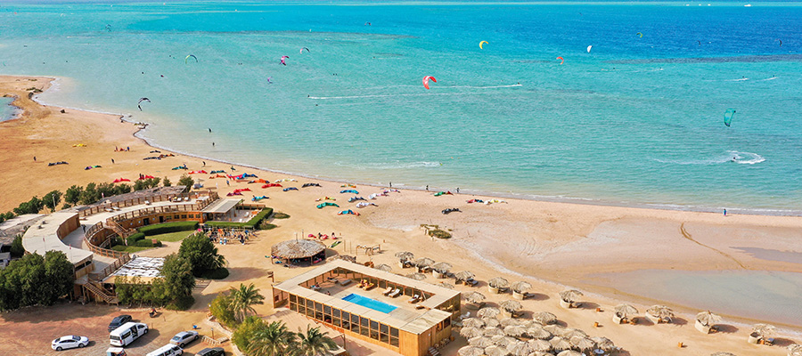 KBC Water Sports Center El Gouna - Kitesurfing Wingfoil Egypt Red Sea