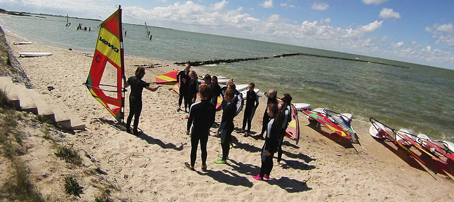 Windsurfkurs Holland Ijsselmeer - Kiteboarding Club Hindeloopen