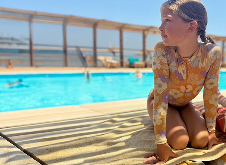 Kitesurf Urlaub mit Kids am Center mit Pool in El Gouna