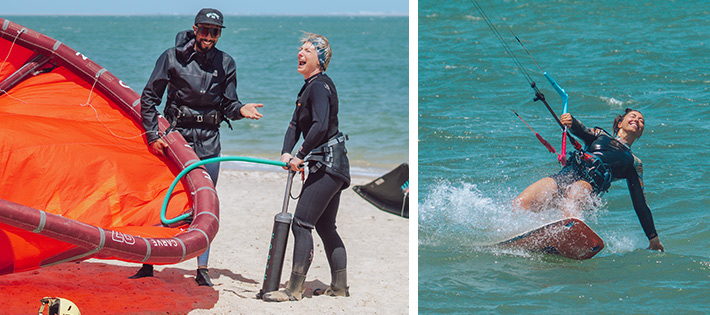 Kitesurf Event am OASIS212 in Dakhla