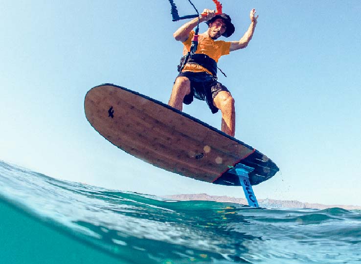 Corso di kitefoil principianti al KBC Ras Soma al Steigenberger