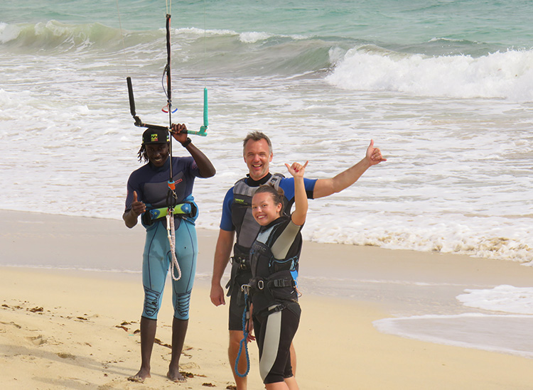Advanced kite courses on Sal Cape Verde KBC Sal Surf Hub