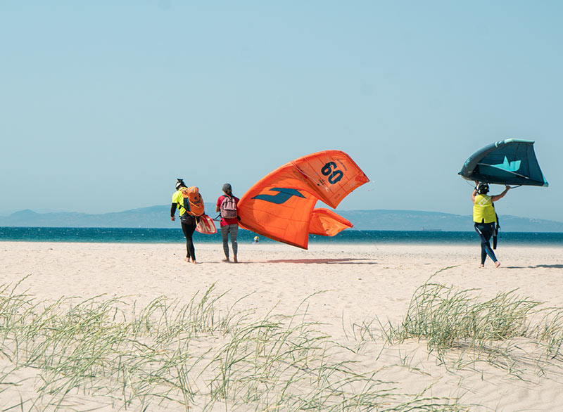 Spot de kite em Tarifa: Los Lances