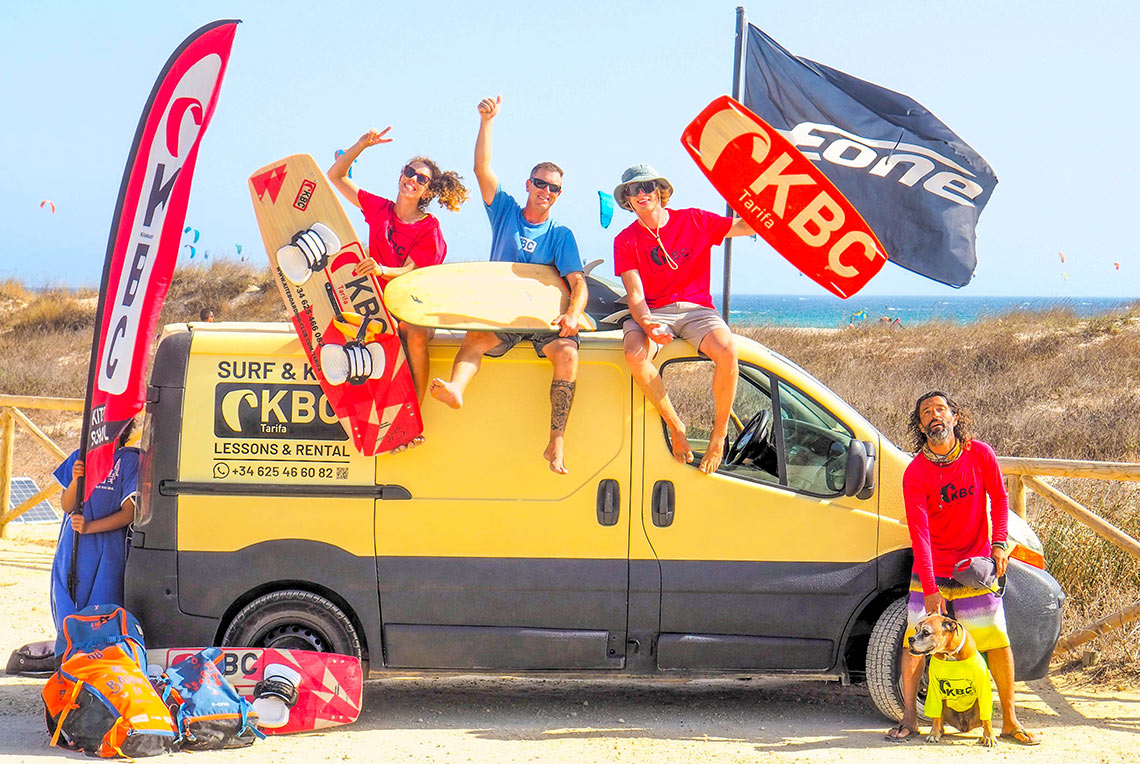 KBC Tarifa Kitesurf Schule IKO lizenziert